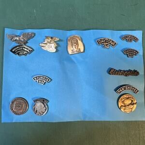 Lot Of 12 Harley-Davidson Pins Sturgis Shovelhead Daytona Panama City 1990s